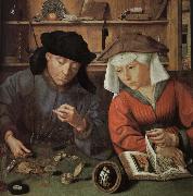 Quentin Massys Lending and his wife Spain oil painting reproduction